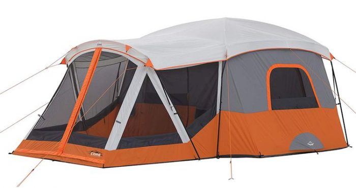 Best 10 Person Tent - CORE 11 Person Family Cabin Tent with Screen Room