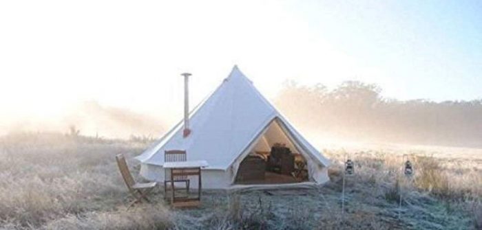 Best 8 Person Tents - DANCHEL Cotton Bell Tent