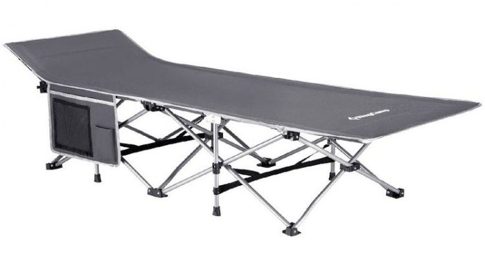 Best Camping Cots - KingCamp Strong Stable Folding Camping Bed Cot