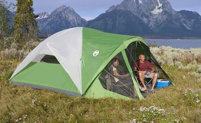 Best-Camping-Tents-With-Screened-Porch-Coleman-Dome-Tent