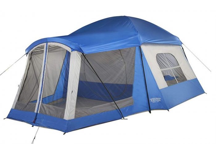 Best Camping Tents With Screened Porch - Wenzel 8 Person Klondike Tent