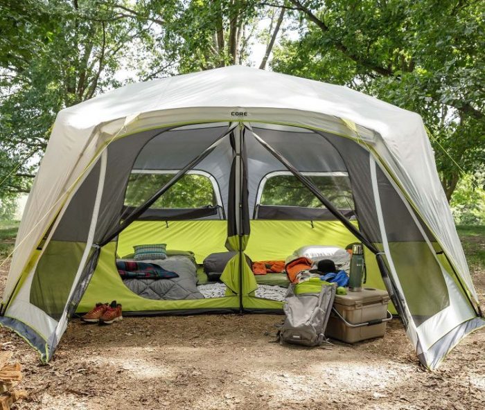 Best Pop Up Tents - CORE 10 Person Instant Cabin Tent with Screen Room