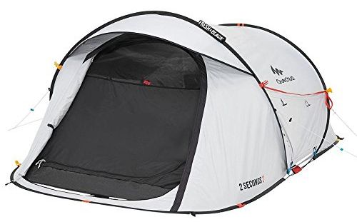 Best Pop Up Tents - Quechua 2 Second Waterproof Pop Up Camping Tent