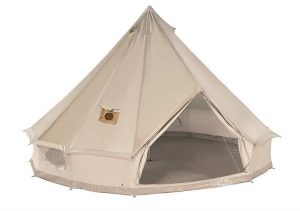 DANCHEL Cotton Bell Tent with Two Stove Jackets