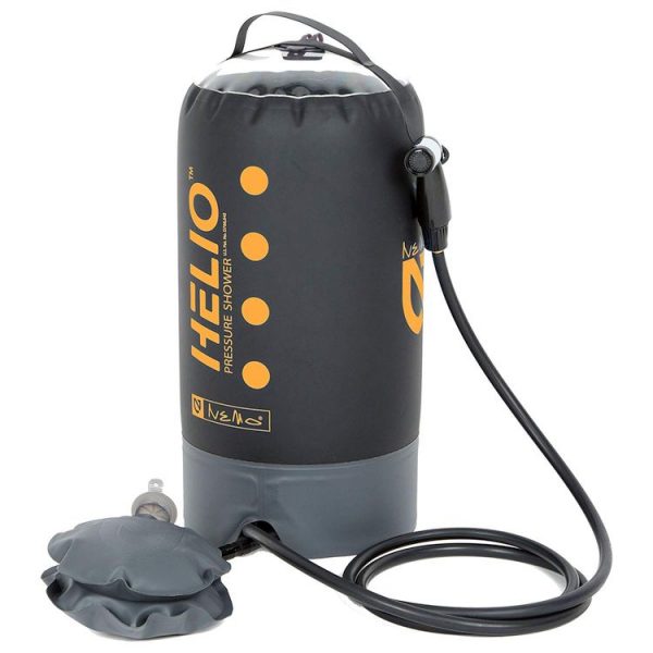 Nemo Helio Portable Pressure Shower with Foot Pump