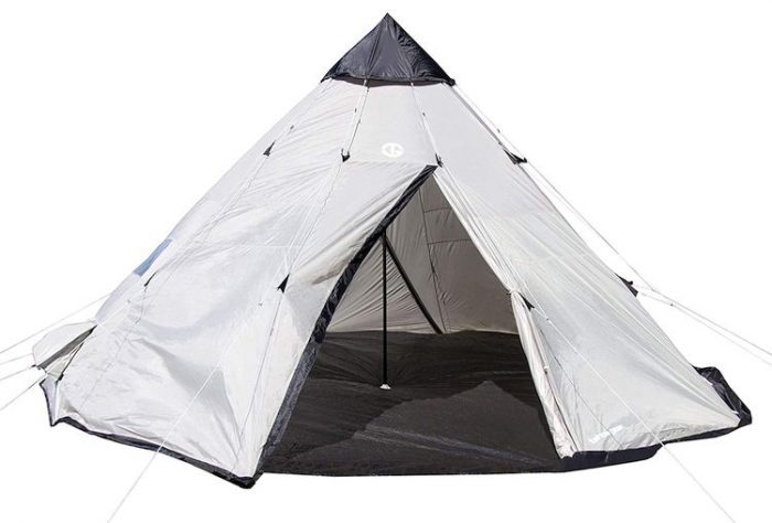 Tahoe Gear Bighorn XL 12 Person Teepee Cone Shape Camping Tent