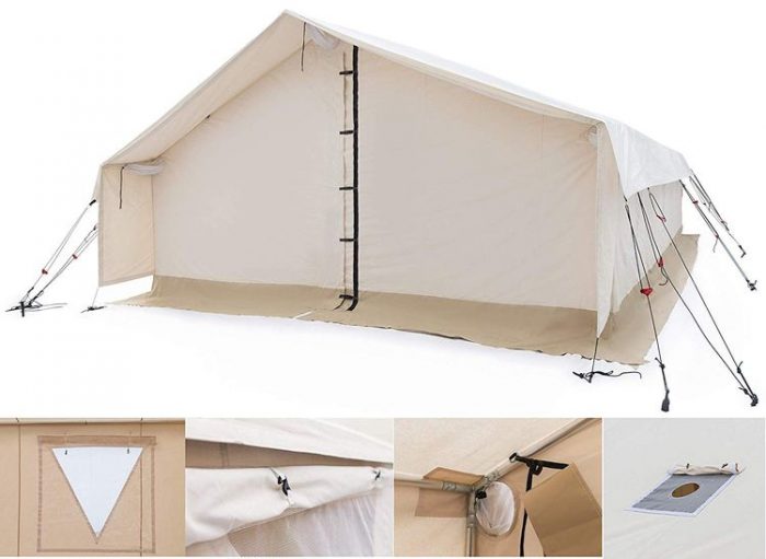 White Duck Outdoors Complete Canvas Wall Tent