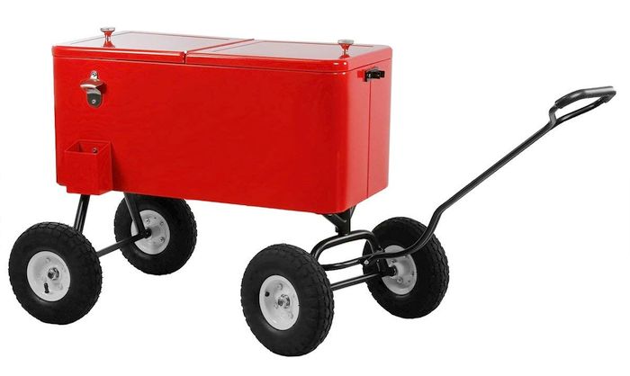 Clevr 80 Quart Party Wagon Cooler