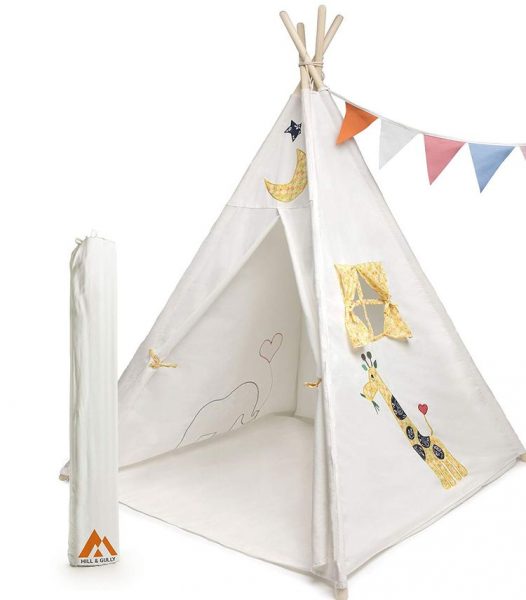 Hill and Gully Teepee Tent for Kids