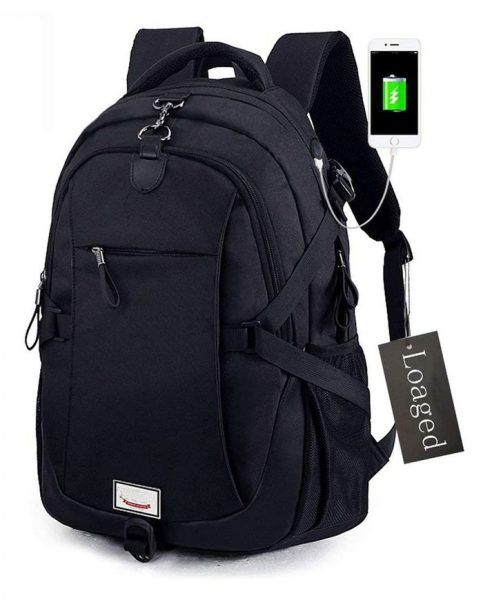 Loaged Anti-Theft Laptop Backpack