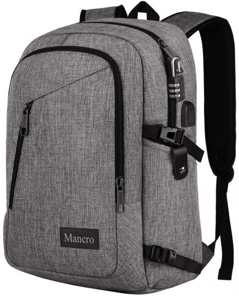 Mancro Laptop Anti-Theft Backpack