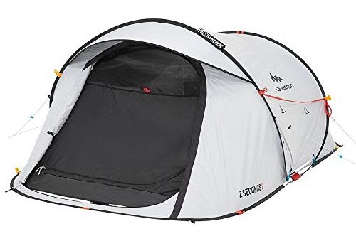 Quechua Waterproof Pop Up Camping Tent 2 Seconds