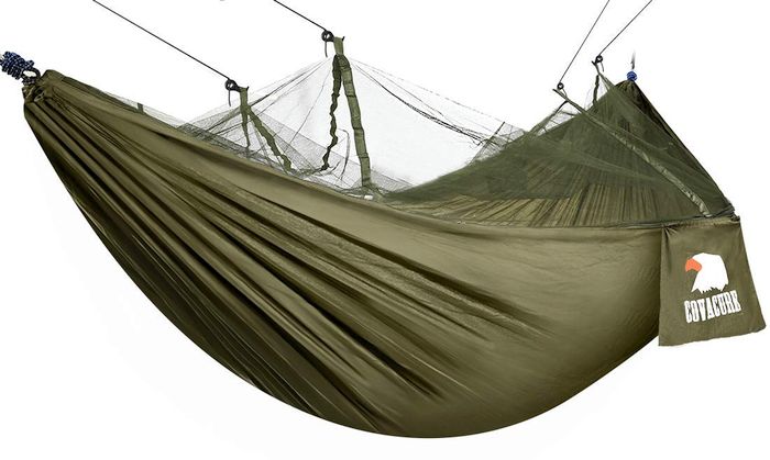 Covacure Camping Hammock with Net