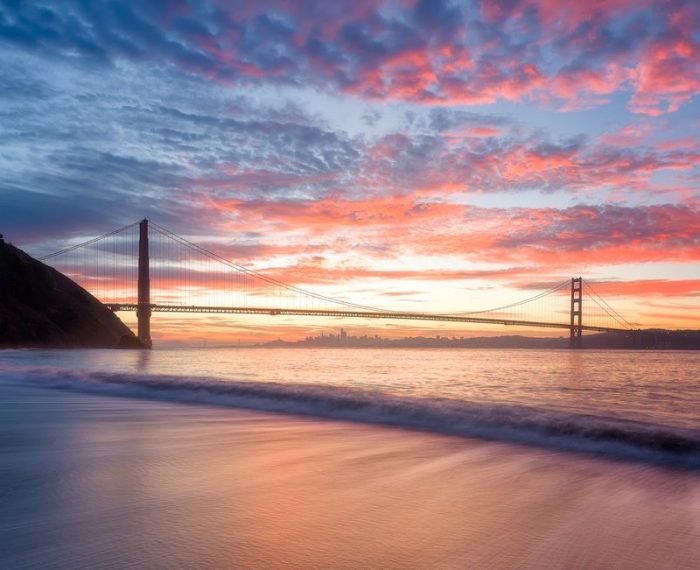 Kirby Cove Golden Gate Bridge View