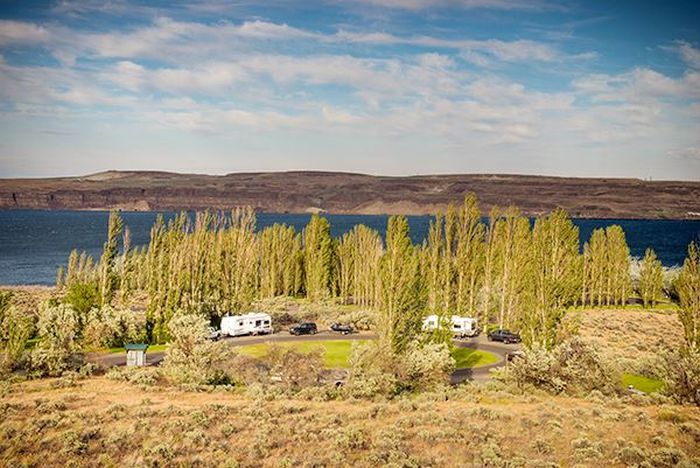 Wanapum Recreation Area Ginkgo Petrified Forest State Park