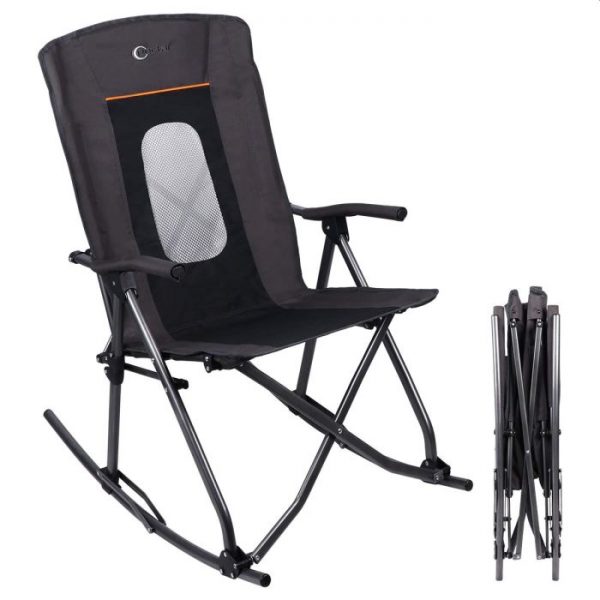 PORTAL Oversized Quad Folding Camping Chair High Back