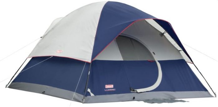 Coleman Elite Sundome 6 Person Tent with LED Light System