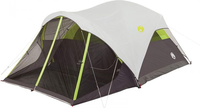 Coleman Steel Creek Fast Pitch Dome Tent with Screen Room