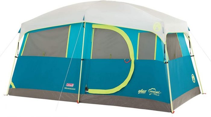 Coleman Tenaya Lake Lighted Fast Pitch Cabin Tent