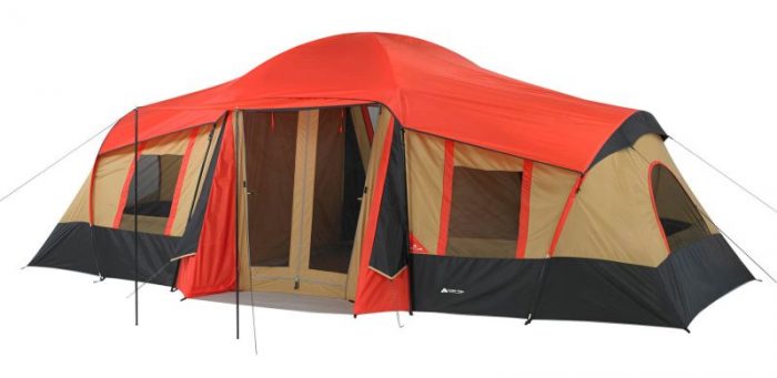 Ozark Trail 10-Person 3-Room Vacation Tent