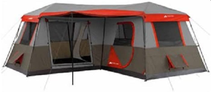 Ozark Trail 16x16-Feet 12-Person 3 Room Instant Cabin Tent