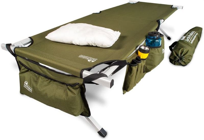 Earth Ultimate Extra Strong Military Style Folding Camp Cots