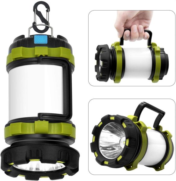 camping lantern warm light