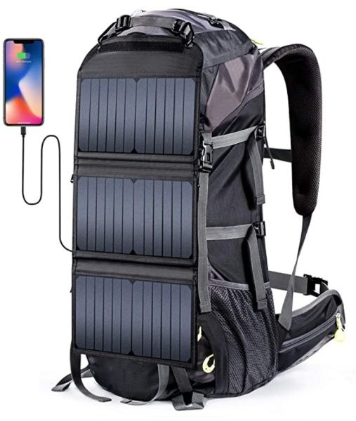 Eceen External Frame Hiking Backpack 68L